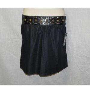 Drama Bold Skirt Black Small Pull On NWT